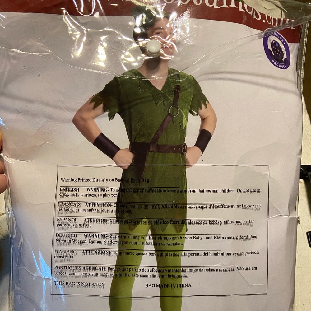 Adult Peter Pan Costume